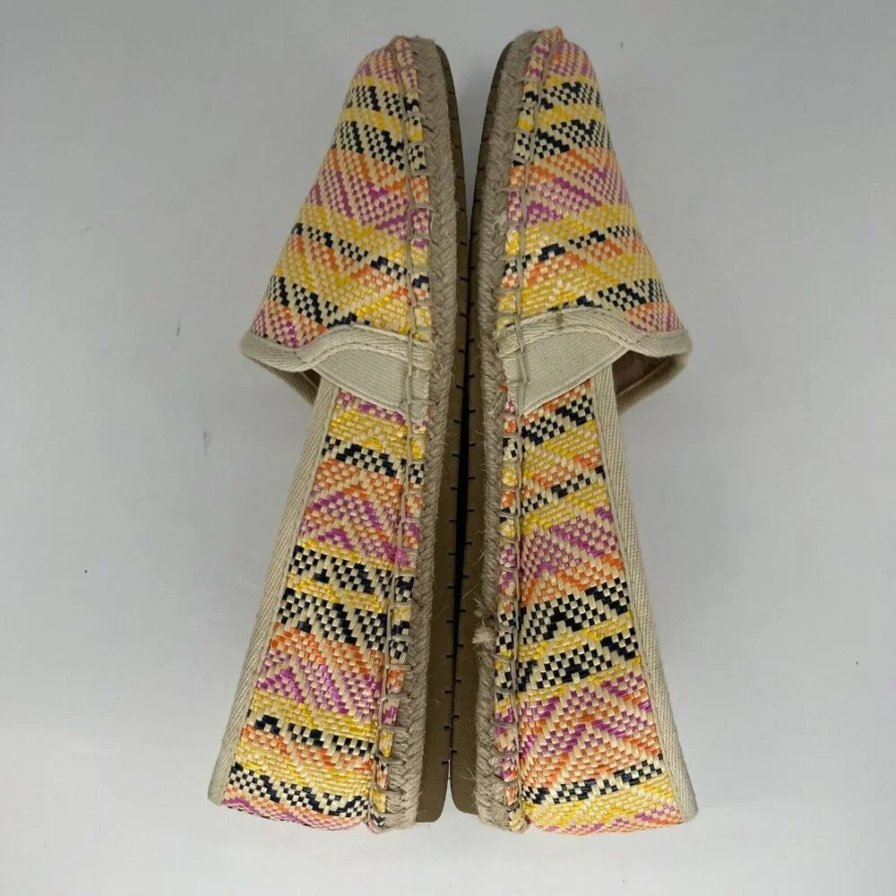 Charter Club Womens Joeey Multicolor Espadrille Manmade Slip On Size 9.5M Flats